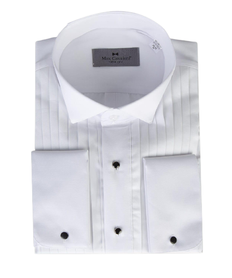 » Max Cavalera- White Tuxedo Shirt