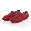 Mocassini Articianali- Burgundy driving shoe