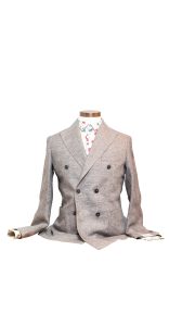 Joseph Couture- Brown Double Breasted Linen Blazer