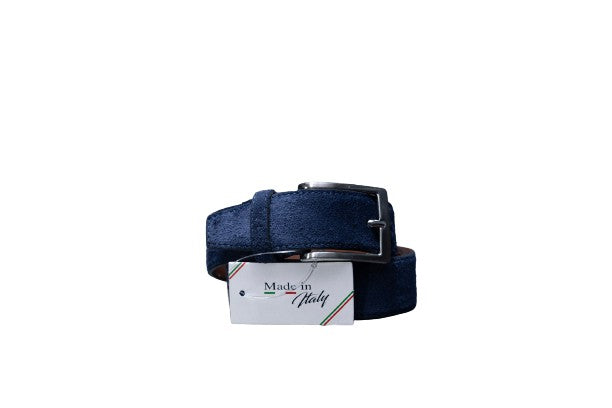 Joseph Couture Blue Suede Belt